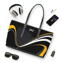 Load image into Gallery viewer, Yellow Lightening PU Leather Shoulder Bag
