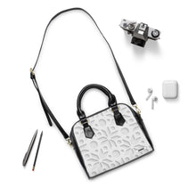 Load image into Gallery viewer, White Flower 3D Shoulder Handbag
