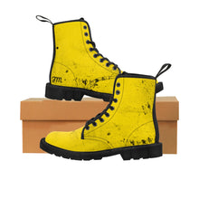 Load image into Gallery viewer, Yellow Sun Women's/Youth Canvas Boots
