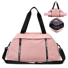 Load image into Gallery viewer, Women's Yoga Fitness Bag Single Shoulder Portable Large Capacity Dry Wet Separation Outdoor Training Travel Bag 2021
