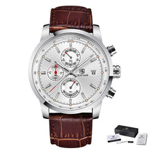 Load image into Gallery viewer, BENYAR Fashion Chronograph Sport Mens Watches Top Brand Luxury Quartz Watch Reloj Hombre saat Clock Male hour relogio Masculino

