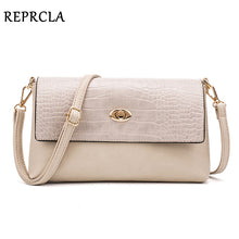 Load image into Gallery viewer, REPRCLA Fashion Women Shoulder Bag Designer Handbag Leather Women's Crossbody Messenger Bags Ladies Purse Female Flap Bolsa
