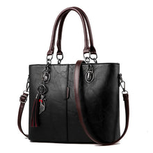 Load image into Gallery viewer, Luxury Handbags Women Bags Designer Big Crossbody bags For Women 2022 Solid Shoulder Bag Leather Handbag sac bolsa feminina
