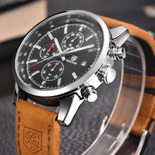 Load image into Gallery viewer, BENYAR Fashion Chronograph Sport Mens Watches Top Brand Luxury Quartz Watch Reloj Hombre saat Clock Male hour relogio Masculino

