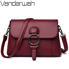 Load image into Gallery viewer, Brand Luxury Women Messenger Bags Leather Handbags Designer    Fashion Ladies Shoulder Bag Crossbody Bags For Women Sac A Main
