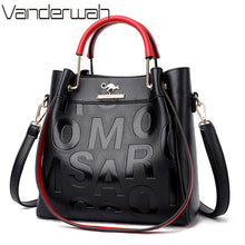 Load image into Gallery viewer, 3 Layers Luxury Handbags Women Bags Designer Letters Women's PU Leather Hand Shopping Bags Shoulder Crossbody Bag Sac A Main
