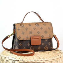 Load image into Gallery viewer, 2 Layers Small Casual Tote Ladies Hand Bag Leather Luxury Handbags Women Designer Bag for Women 2022 Sac A Main Femme Old Flower
