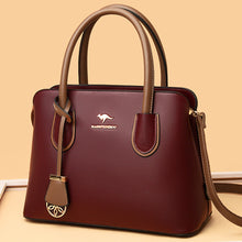 Load image into Gallery viewer, 2 Layers Quality Leather Luxury Handbags Women Bags Designer Crossbody Bags for Women 2021 Large Capacity Tote Bag Sac A Main
