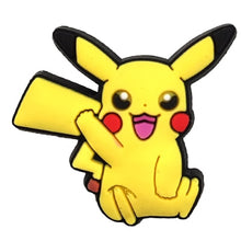 Load image into Gallery viewer, Cute Crocs Charms Pvc Pikachu Gengar Anime Pokemon Shoes Psyduck Buckle Accessories for Kids Croc Charms Decoration Children
