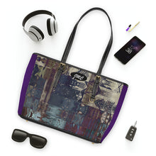 Load image into Gallery viewer, Purple Antique PU Leather Shoulder Bag

