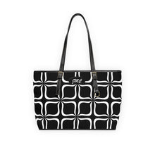 Load image into Gallery viewer, Black Leaf PU Leather Shoulder Bag
