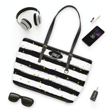Load image into Gallery viewer, Black Trail PU Leather Shoulder Bag

