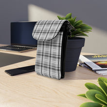 Load image into Gallery viewer, Simply Gray Small Cell Phone Wallet
