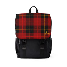 Load image into Gallery viewer, Plaid Pack Unisex Casual Shoulder Backpack
