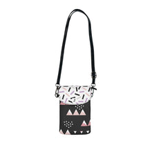 Load image into Gallery viewer, Pink Confetti Small Cell Phone Wallet
