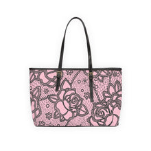 Load image into Gallery viewer, Pink Marble PU Leather Shoulder Bag
