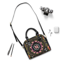 Load image into Gallery viewer, Black Scope Shoulder Handbag
