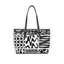 Load image into Gallery viewer, Box Designs  PU Leather Shoulder Bag
