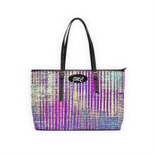 Load image into Gallery viewer, Purple Explanation PU Leather Shoulder Bag

