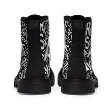 Load image into Gallery viewer, Run on Letters Men's/Youth Canvas Boots

