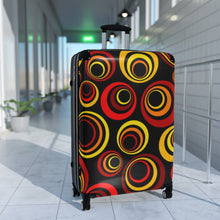 Load image into Gallery viewer, Red Circles Suitcases
