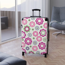 Load image into Gallery viewer, Floating Colored Flowers Suitcases
