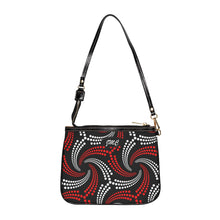 Load image into Gallery viewer, Red Flame Fire Small Shoulder Bag
