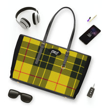 Load image into Gallery viewer, Yellow Perfect Plaid PU Leather Shoulder Bag
