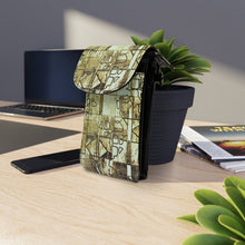 Load image into Gallery viewer, Broken Puzzle Small Cell Phone Wallet
