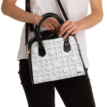 Load image into Gallery viewer, White Trails 3D Shoulder Handbag
