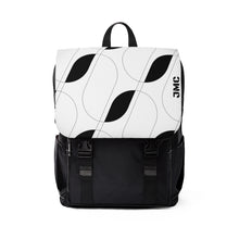 Load image into Gallery viewer, White Leaf Unisex Casual Shoulder Backpack
