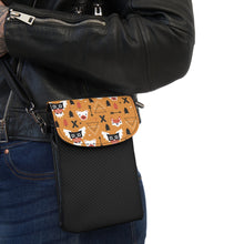 Load image into Gallery viewer, Masked Cat Small Cell Phone Wallet
