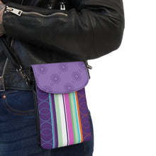 Load image into Gallery viewer, Purple Host 1 Small Cell Phone Wallet
