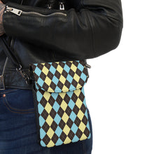 Load image into Gallery viewer, My Diamond Plaid Small Cell Phone Wallet
