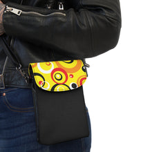 Load image into Gallery viewer, Yellow Journal Small Cell Phone Wallet
