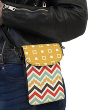 Load image into Gallery viewer, Mixed Mission Small Cell Phone Wallet
