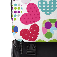 Load image into Gallery viewer, A Zillion Hearts Unisex Casual Shoulder Backpack
