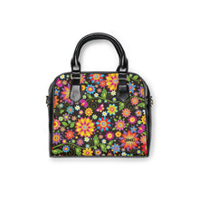 Load image into Gallery viewer, Flower Burst Shoulder Handbag
