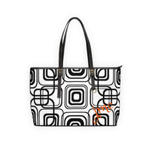 Load image into Gallery viewer, Sacred Squares PU Leather Shoulder Bag
