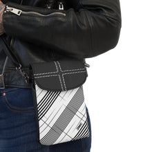 Load image into Gallery viewer, Black Event Small Cell Phone Wallet

