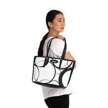 Load image into Gallery viewer, Two Tone Circle PU Leather Shoulder Bag
