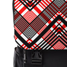 Load image into Gallery viewer, Electric Red Unisex Casual Shoulder Backpack
