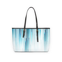 Load image into Gallery viewer, Raining Blue PU Leather Shoulder Bag
