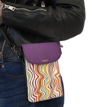 Load image into Gallery viewer, Purple Top Small Cell Phone Wallet
