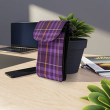 Load image into Gallery viewer, Love Purple Small Cell Phone Wallet
