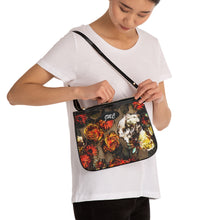 Load image into Gallery viewer, Brown Flower Small Shoulder Bag
