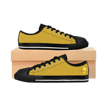 Load image into Gallery viewer, Yellow Tweets Women's/Youth Sneakers

