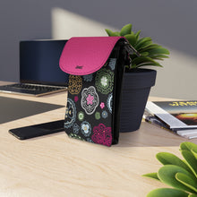 Load image into Gallery viewer, Floating Flowers Small Cell Phone Wallet
