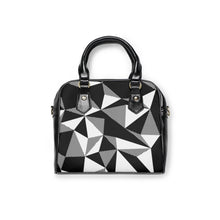 Load image into Gallery viewer, Black Puzzle Shoulder Handbag

