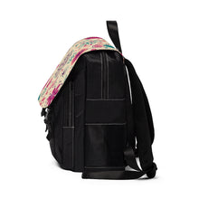 Load image into Gallery viewer, Three Flowers Unisex Casual Shoulder Backpack
